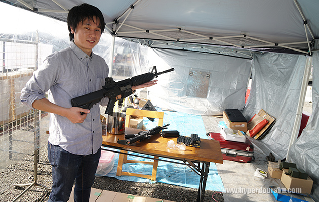 排莢式電動ガンのM4A1カービンEBB