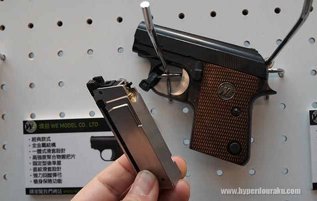 小さいのにしっかりとガスブローバック