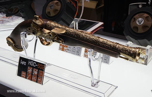 フリントロックピストル