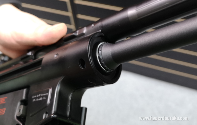 MP5のホップ調節ダイヤル