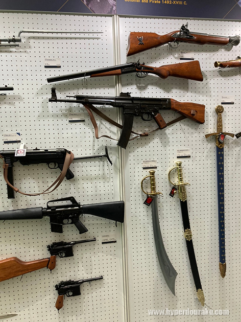 Stg44とか、MP40とか、M16A1