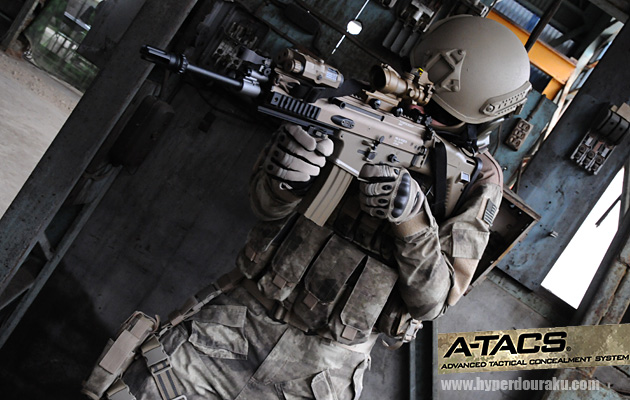 最新のデジタル迷彩 A-TACS