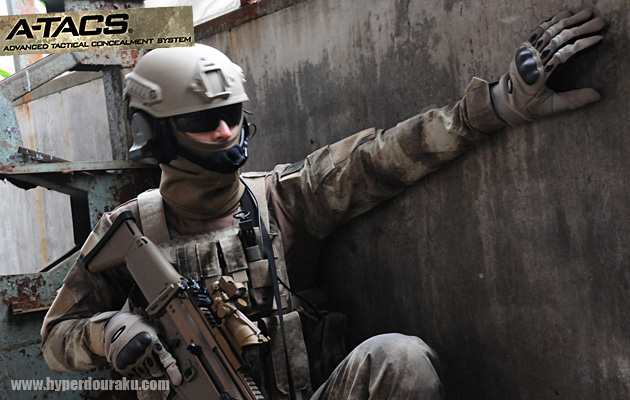 A-TACSの迷彩効果に驚かされる