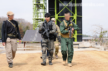 護衛移動しながらのカウンターアタックドリル