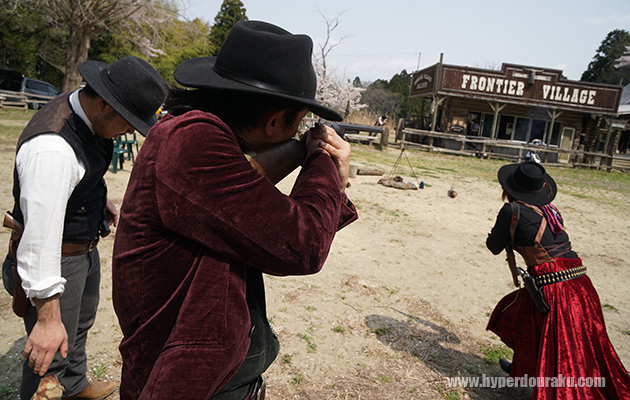 午前中はこの撃ち合い