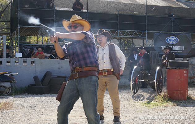 ファニングで連射