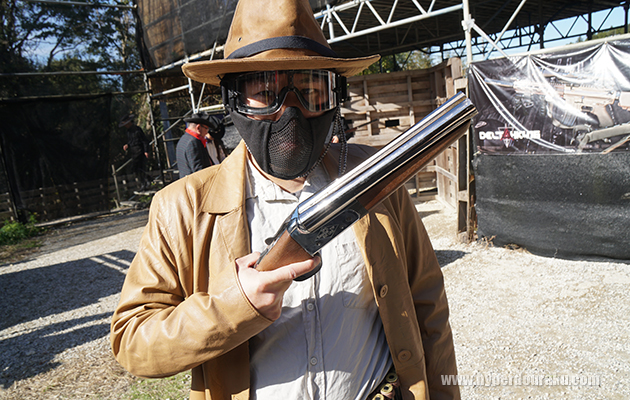 水平二連のショットガン