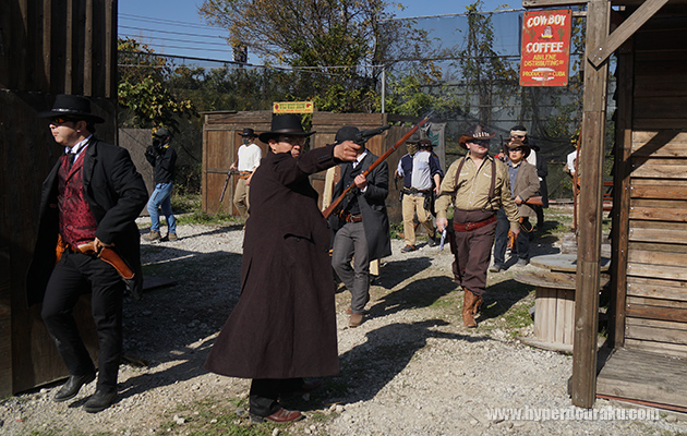 エアガン、モデルガン入り乱れての戦い
