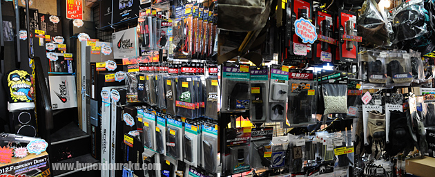 商品がぎっしりと展示