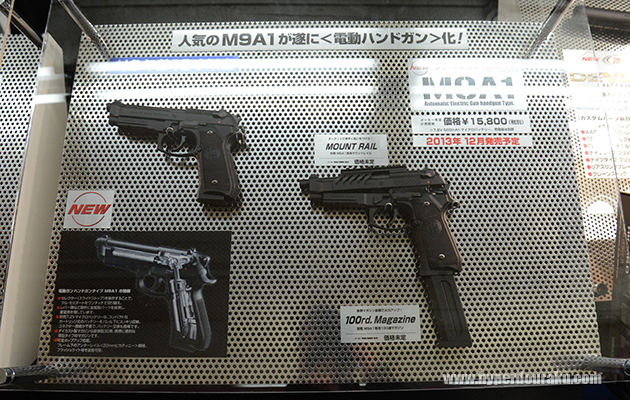 M9A1の電動ハンドガン