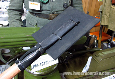 スポンジシートでスコップを再現