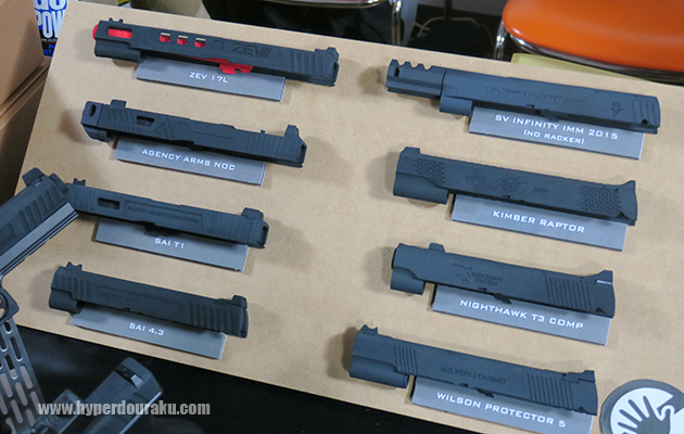 3Dプリンター製のマルイ用のスライド