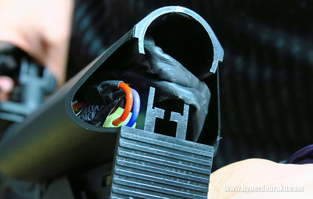 バッテリーはストック内