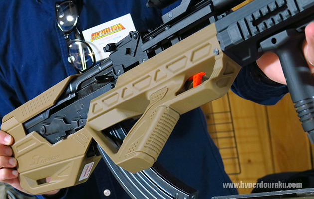 グリップにアングル