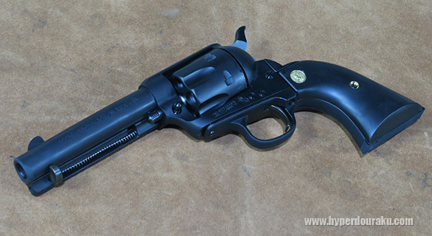 ガンアクション用のラバーモデル