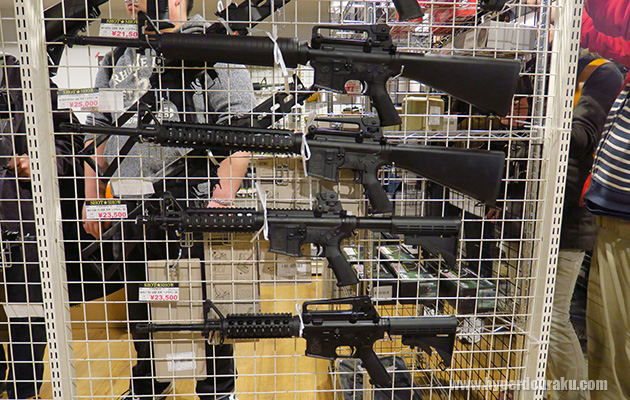 S&TのM4系ガスブローバックシリーズ