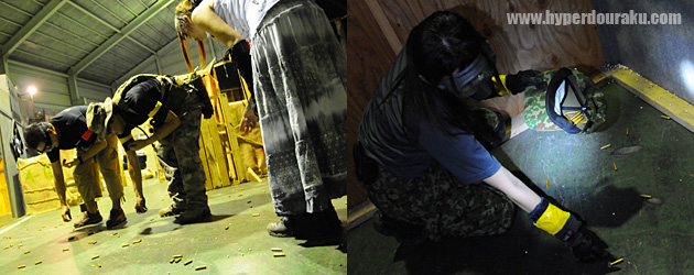 床に落ちているカートを回収