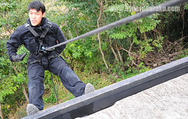 田村教官実演による基本知識の講習