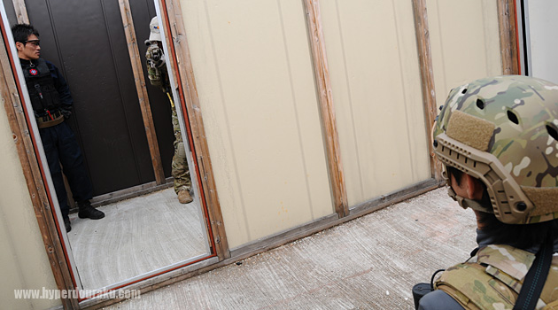 先に相手を発見するという訓練