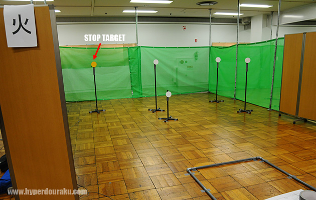 木火土金水(もっかどごんすい)を表した5つのステージ