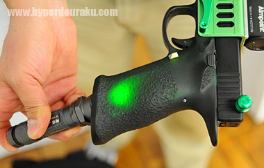 透過するクリア樹脂