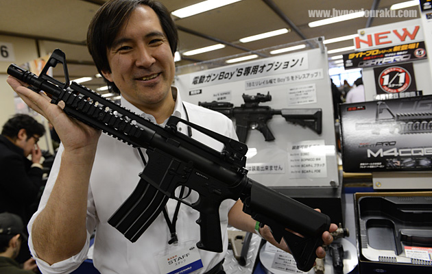 新ラインアップ、ライトプロシリーズ。第1弾はM4 CQB