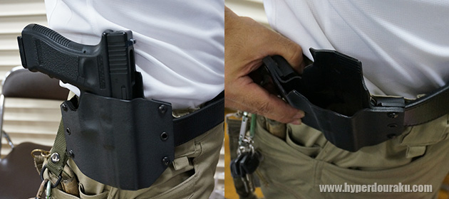 SATマガジン　SpetzGearのホルスター