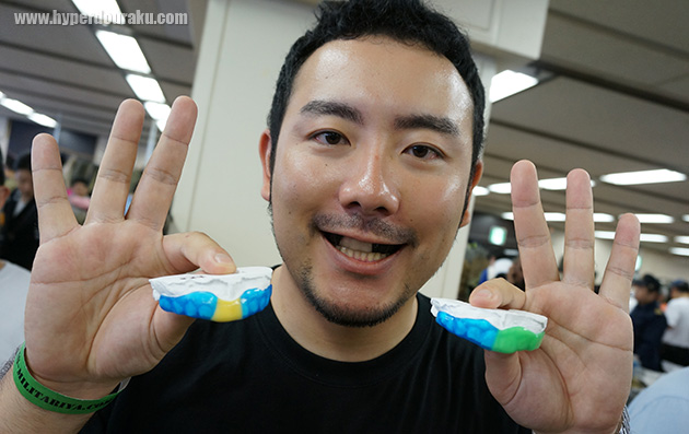 完全オーダーメイドのマウスピース