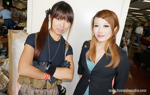 乙夜さんとサバゲ仲間のEVEさん