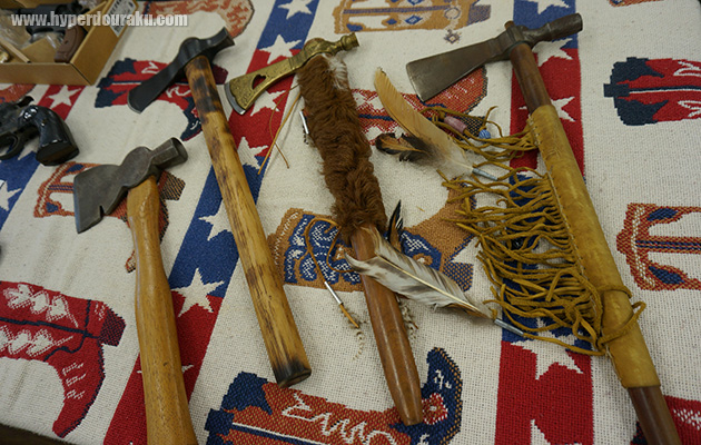 インディアンのトマホーク