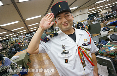フランス軍の夏制服コス