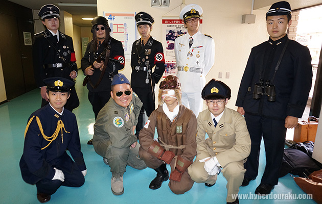 コスプレーヤーの皆さん