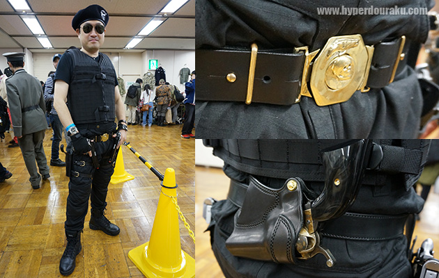 ベルトやホルスターもこだわり