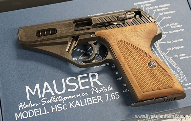 モーゼルHScのカッタウェイモデル