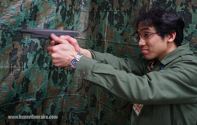 モデルガン発火体験会