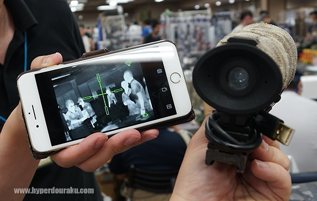 映像をスマホに飛ばす