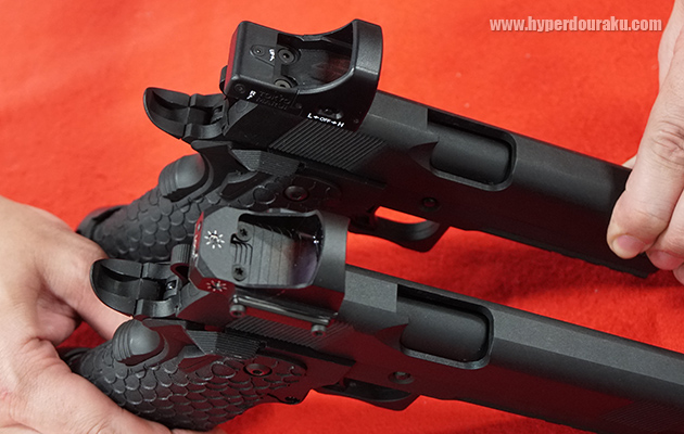 マイクロドットサイトがマウント