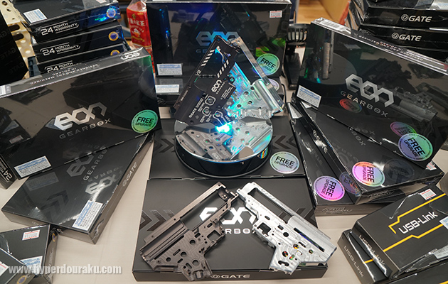 GATE製のギアボックスEON