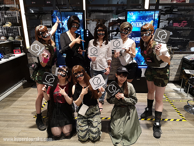 VAR BOXを楽しんでいた