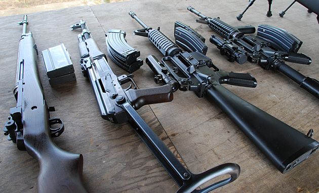 アサルトライフル各種