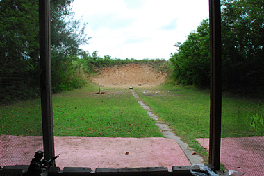 レンジの距離は約50m