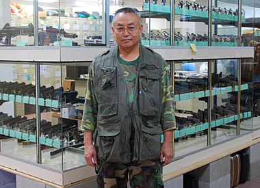 ワールドガンの仲田竜堂社長