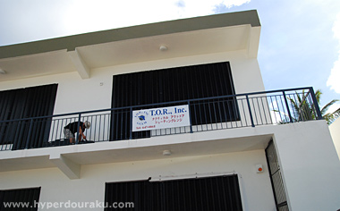 二階にTORIのオフィス