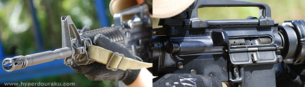 M4カービンのディテール