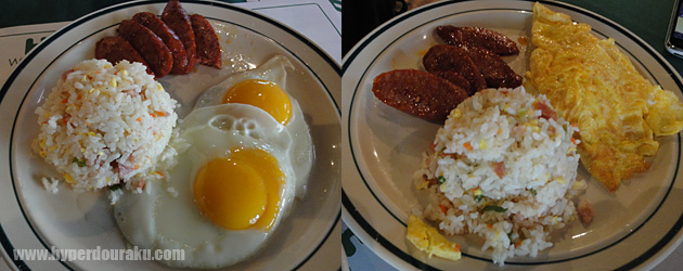 チャモロ亭のAセット朝食