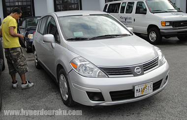 レンタカージャパレン　日産バーサ