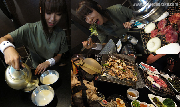 マッコリを呑んで