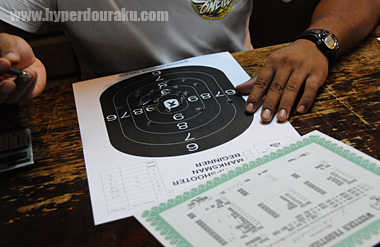 YASの撃ったターゲット