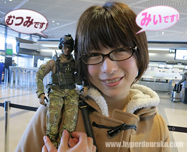 みぃちゃんと成田で合流