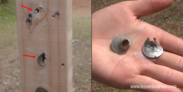 なんと2枚の硬貨にヒット